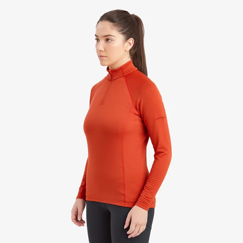 Montane Womens Protium Lite Pull-On Saffron Red-3